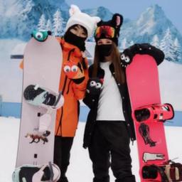 Snow Ski Helmet Cover para Homens e Mulheres, Cartoon Protector, Capacetes de Inverno, Acessórios Decorativos - Image 3