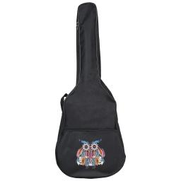 Saco de guitarra impermeável com alça de ombro ajustável, guitarra Case, série penas, guitarra acústica Gig, resistente, 31-41 Polegada - Image 4