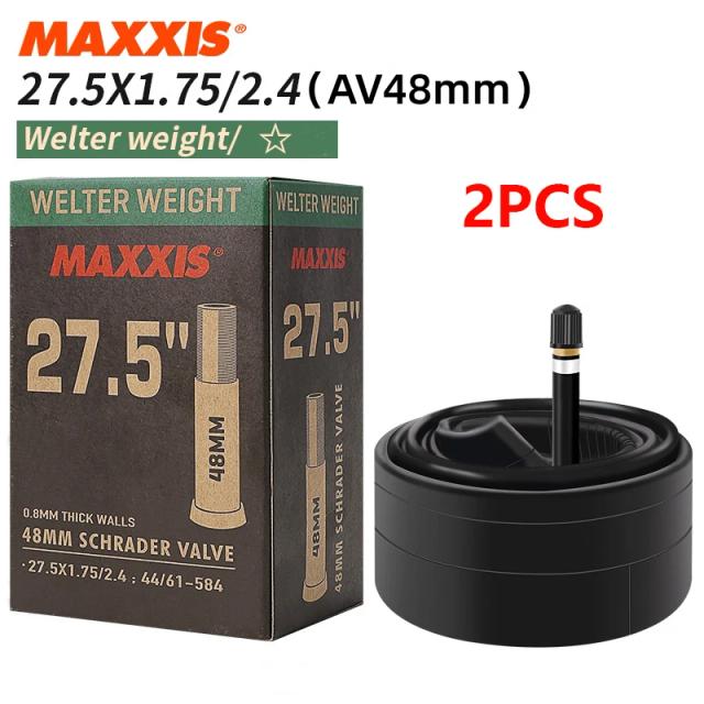Maxxis Tubo Interno West Leight 26/27.5/29 Mountain Bike AV/FV 2 Peças