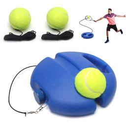 Ténis de Treino Aids Base com Corda Elástica, Bola Prática, Self-Duty Rebound, Treinador de Ténis, Parceiro Sparring Dispositivo, Perfeito - Image 1