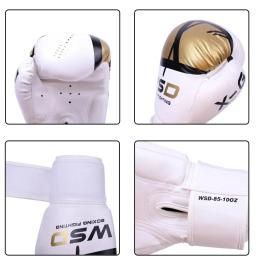 Luvas de Boxe Profissionais para Homens e Mulheres, Treinamento, Luta, Couro PU, Respirável, Karatê, Kickboxing, Muay, 10, 12oz - Image 3