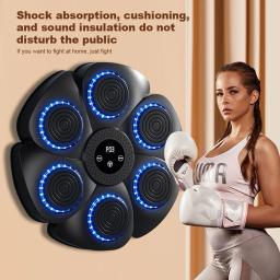 Smart Music Boxing Machine para adultos e crianças, Sports Fitness Trainer, Home Exercício Response, Boxing Wall Target, Novo - Image 1