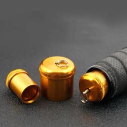 1 pçs tampa da extremidade da vara de pesca liga de alumínio plugue da cauda 11-23mm acessórios de pesca ao ar livre durável prático - Image 2
