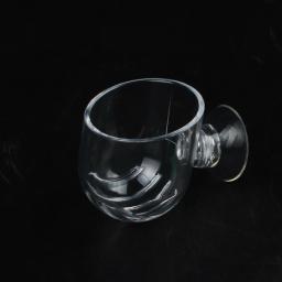 Vidro transparente tigela de comida com forte ventosa, Red Worm Cup, Fish Tank Suprimentos, acessórios de aquário, alimentação e água - Image 5