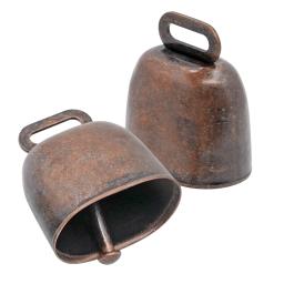 Sinos de cobre gatos cães animais de estimação decoração sinos cabide metal ferro sinos alto nítido espalhar mais alto vaca cavalo ovelhas pastagem - Image 1