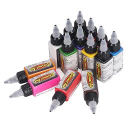 Conjunto de Tinta Tatuagem para Artistas, Kit Profissional, Prática Iniciante, Tinta Hobbyists, 14 Cores, 30ml por Garrafa - Image 5