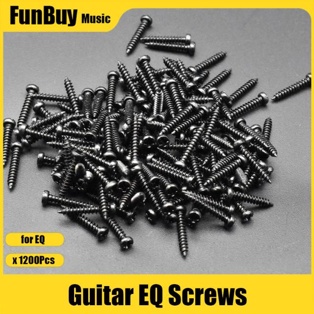 Guitarra Acústica: Kit Completo com 1200 Peças, Captador Piezo, Pré-Amplificador e Parafusos M2 14mm Pretos