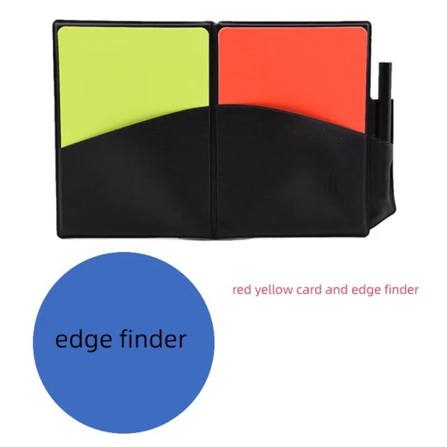 Kit Completo de Arbitragem de Futebol com Bandeira, Apito e Cartões Vermelho e Amarelo