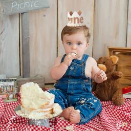 Chapéu e coroa de aniversário de ursinho, Decoração de festa infantil, Suprimentos para chuveiro de bebê, 1 ano, menino e menina - Image 4