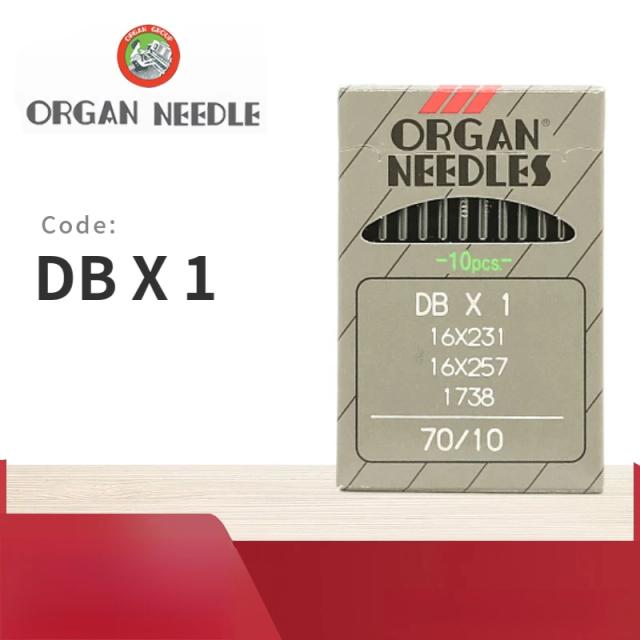 Agulhas para Máquinas de Costura Industrial Lockstitch DBX1 e 16x231 - Pacote com 10 Peças para JUKI e Brother