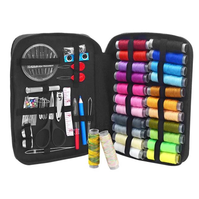 Kits de Costura Multi-Função: Conjunto Completo para DIY com Caixa de Ferramentas, Acessórios de Quilting e Bordado