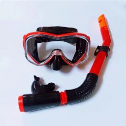 Snorkel profissional conjunto máscara facial completa, equipamento de mergulho, terno do mar profundo, vidro temperado completo, óculos de mergulho seco para adultos - Image 3