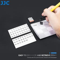 JJC-Waterproof Anti-Static USB Flash Drive Case, Thumb Drive Storage Holder Box, Acessórios Bag, 24 Slots - Image 5