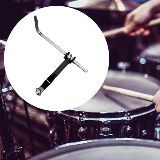 Instrumento de Percussão Multiuso para Cantores e Bateristas - Pandeiro Stand Fácil de Instalar