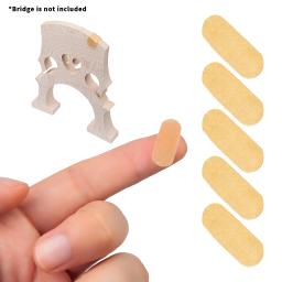 Conjunto de ponte para violoncelo, 5 peças, protetores de cordas, instrumentos musicais acessórios - Image 5