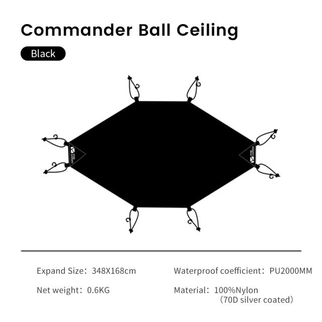 MOBI GARDEN Camping Tenda Comandante Dome Tent Shelter Waterproof Windproof Ultra-leve Nylon 70D 160/185/245CM