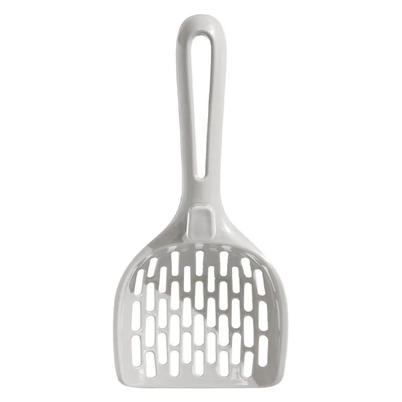 Colher De Linheira De Gato De Plástico Com Base, Pá Auto Limpante, Vaso Sanitário Do Gatinho, Suprimentos De Gato, Caixa - Image 1