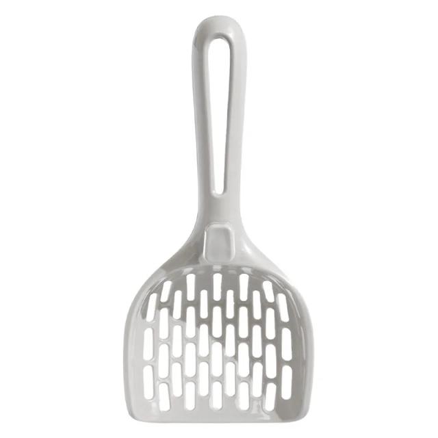 Colher Lixeiro de Plástico com Base e Pá Autolimpante para Vaso Sanitário de Gato