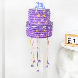 Lanterna de Papel Piñata Mexicana Caixa De Presente Para Crianças, Decoração De Festa De Aniversário, Jogo De Pinata Estrela, Brinquedos Infantis Engraçados, Fontes De Festa - Image 2