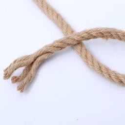 Corda de juta natural de 10m, corda de fio para artesanato diy, decoração de casa, árvore de gato, brinquedo para arranhar, quadro de escalada, cordas de ligação - Image 3