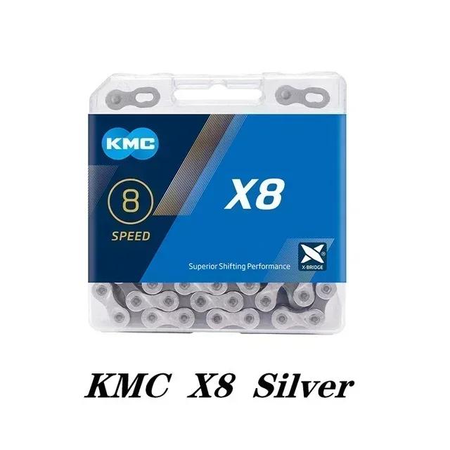 Corrente KMC X Series Estrada/MTB 8v a 12v com MissingLink