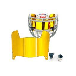 Universal American Mini Futebol Capacete Viseira com Clipes Rugby Eye Shield Viseiras para Colecionadores e Construtores - Image 1