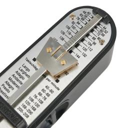 Metrônomo mecânico de qualidade prática portátil metrônomo trem velocidade música universal metal & plástico mini para violino ukulele - Image 1