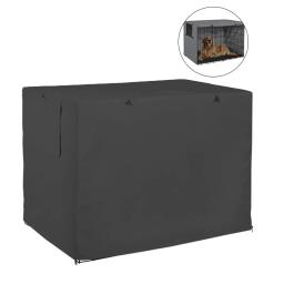 Universal Dog Gaiola Capa, 210D Oxford Fio Crate, impermeável, poeira Capas, ao ar livre, impermeável, proteção solar, durável Pet Kennel Caso - Image 3