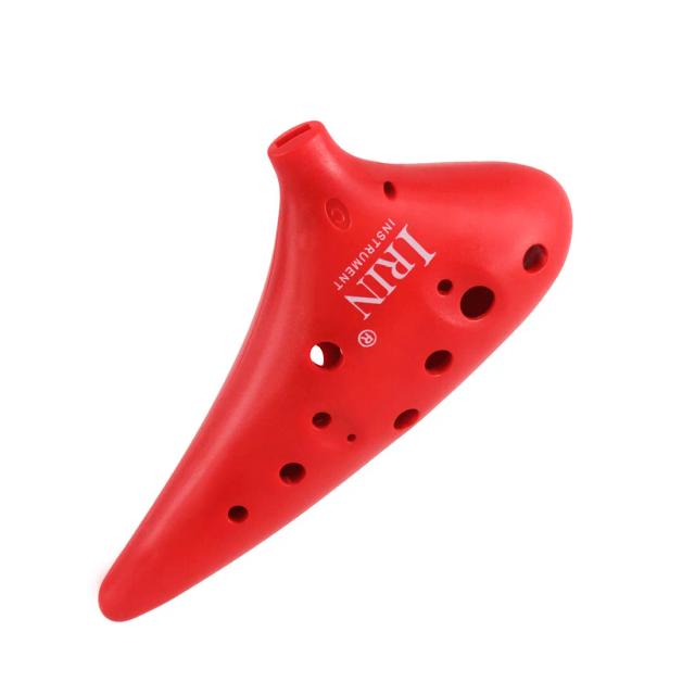 Flauta Alto C Azul IRIN - Ocarina of Time, Instrumento de Sopro Fácil de Aprender com 12 Buracos e Tom Natural