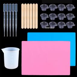 Ferramenta De Molde De Silicone Para Fabricação De Resina Epóxi, Copos Descartáveis, Acessórios De Jóias DIY, Ferramentas De Agitação Da Vara - Image 1