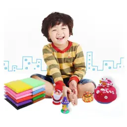 36 cores super leve argila ar seco polímero modelagem argila segura e não-tóxica argila colorida crianças imaginação brinquedos para crianças presentes - Image 5