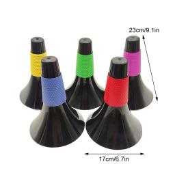 Cone Exercício Profissional, Equipamento de Marcador Bucket, Basquete, Voleibol, Jogo, Cones Praticando, Pacote de 5 - Image 5