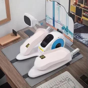 Sob a mesa elétrica mini máquina de passo elíptica cross trainer pedal exercitador bicicleta para idosos assento mesa ciclo trainer - Image 1