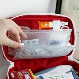 Portátil Medicina Bag, Kit de Primeiros Socorros, Kits de Emergência Médica, Organizador, Oxford Pano, Armazenamento Pílula, Ao ar livre, Household - Image 4