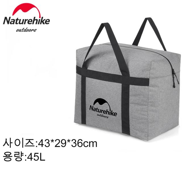 Sacos de Armazenamento Naturehike de Grande Capacidade para Camping e Viagens, Ideais para Atividades ao Ar Livre, 45L e 100L