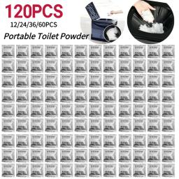Sanitário Portátil De Emergência, Camping WC Chemicals, Eco Absorvente Gel, Tratamento de Resíduos, Acampamento ao ar livre, Caminhadas, 12Pcs - Image 1