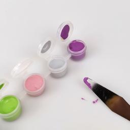 24 pçs pigmentos cerâmicos cores sortidas pintadas artesanato arte underglaze cor pigmento conjunto porcelana esmalte para adultos artistas crianças - Image 2