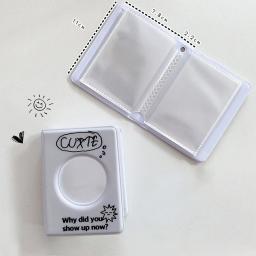 Álbum de fotos com letra impressa para Idol, Binder com 40 bolsos, Nome Card Book, Photocard e ID Holder, 3 em - Image 1