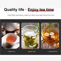 Infusor De Chá De Aço Inoxidável, Filtro De Malha De Esfera, Café Herb Spice, Difusor De Filtro, Colher De Bola De Chá - Image 5