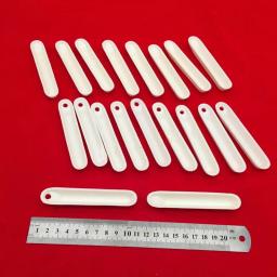 Barco cerâmico de alumínio com um furo 40*10*7, 77*13*8, 88*15*9, 97*17*12mm cadinho de alumínio/navio forma al2o3 corindo cadinho - Image 6