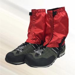 Caminhadas tornozelo gaiter perna caminhada neve botas ao ar livre gaiter leve à prova dwaterproof água tornozelo gaiter para caminhadas escalada - Image 4