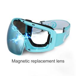 Óculos polarizados para homens e mulheres, óculos de esqui, óculos de snowboard, proteção para skate, lentes esportivas para neve - Image 6