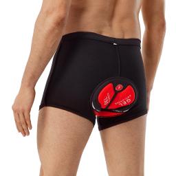 Calções de ciclismo respiráveis roupa interior de ciclismo esponja gel almofada à prova de choque bicicleta underpant mtb bicicleta de estrada roupa interior homem shorts - Image 6