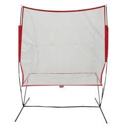 Sistema de reciclagem de bola de tênis portátil rede de auto-ajuda prática net com quadro de tênis rebounder único dispositivo de ensino de treinamento - Image 1