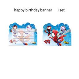 Cartões de Convite para Crianças, Super-heróis, Baby Shower, Birthday Party, Decoração Suprimentos, Meninos Favores, Festa, Eventos, 10 PCs/Pack - Image 6