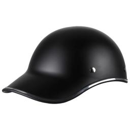 Capacete aberto de motocicleta para homens e mulheres, bicicleta, boné de beisebol, ciclismo de segurança, meio, novo, 2024 - Image 4