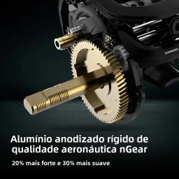 Piscifun carbono xcs carretel de arremesso 8kg arrastar 156g carretel de pesca de arremesso 8.1:1 relação de engrenagem sistema de freio duplo carretel de fundição de quadro carp fishing reel - Image 2