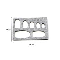 Molde feltro lã, 8 peças, agulha para feltragem, faça você mesmo, estêncil, aplique, artesanato, molde, acessórios - Image 3