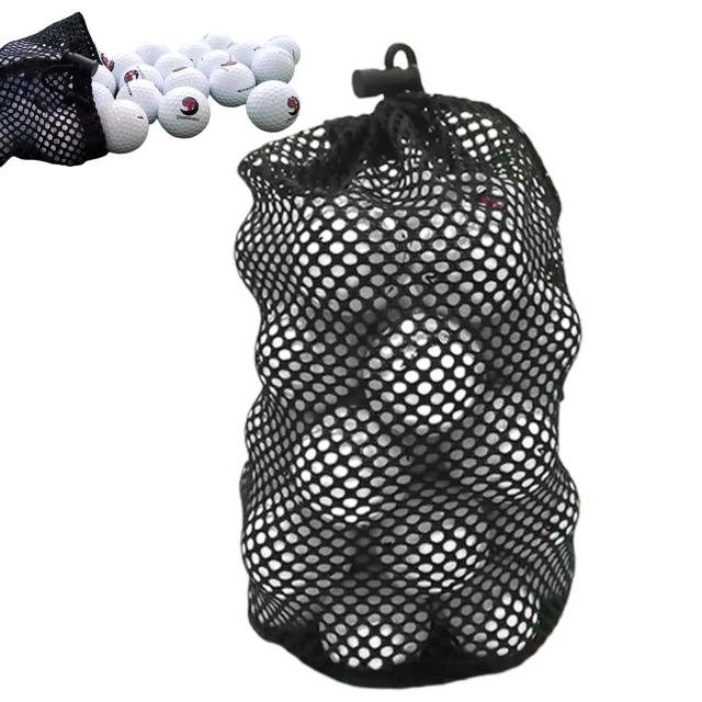 Bolsa de Golfe em Nylon Preto Durável para Viagens e Esportes ao Ar Livre