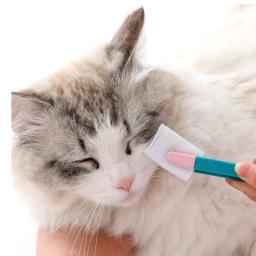 Pet Eye Cleaning Brush, removedor de mancha de lágrima, escovas para pequenos gatos e cães, Eye Wipe Cleaner Products - Image 3